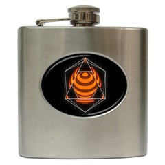 Geometry Hip Flask (6 Oz) by Sparkle