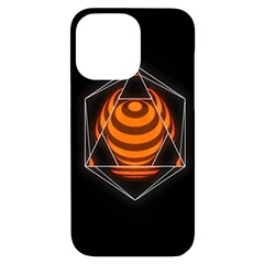 Geometry Iphone 14 Pro Max Black Uv Print Case by Sparkle