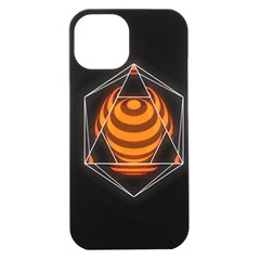 Geometry Iphone 15 Plus Black Uv Print Pc Hardshell Case by Sparkle