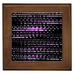 Purplestars Framed Tile by Sparkle