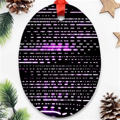 Purplestars Ornament (oval)