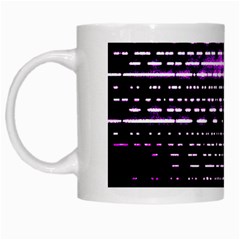 Purplestars White Mug by Sparkle