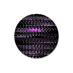 Purplestars Magnet 3  (round) by Sparkle