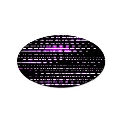 Purplestars Sticker Oval (10 Pack) by Sparkle