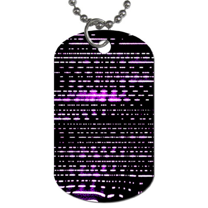 Purplestars Dog Tag (Two Sides)