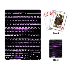 Purplestars Playing Cards Single Design (rectangle)