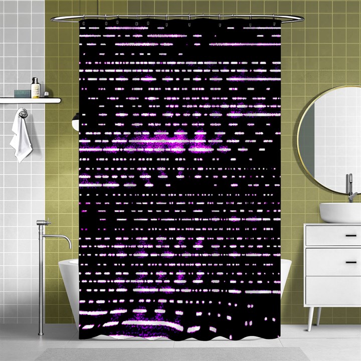 Purplestars Shower Curtain 48  x 72  (Small) 