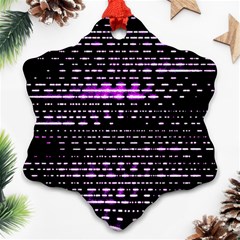 Purplestars Ornament (snowflake)