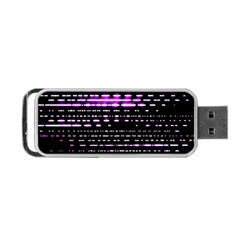 Purplestars Portable Usb Flash (one Side) by Sparkle