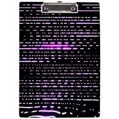 Purplestars A4 Acrylic Clipboard by Sparkle