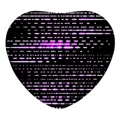 Purplestars Heart Glass Fridge Magnet (4 Pack) by Sparkle