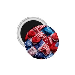 Us Presidential Election Colorful Vibrant Pattern Design  1 75  Magnets by dflcprintsclothing