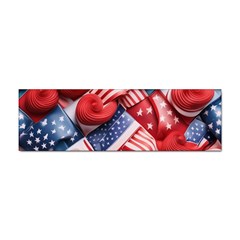 Us Presidential Election Colorful Vibrant Pattern Design  Sticker Bumper (10 Pack) by dflcprintsclothing