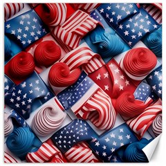 Us Presidential Election Colorful Vibrant Pattern Design  Canvas 20  X 20  by dflcprintsclothing