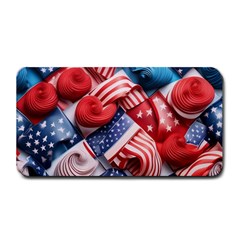 Us Presidential Election Colorful Vibrant Pattern Design  Medium Bar Mat by dflcprintsclothing