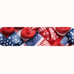 Us Presidential Election Colorful Vibrant Pattern Design  Large Bar Mat by dflcprintsclothing