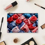 Us presidential election colorful vibrant pattern design  Cosmetic Bag (Medium) Front