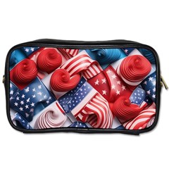 Us Presidential Election Colorful Vibrant Pattern Design  Toiletries Bag (one Side) by dflcprintsclothing