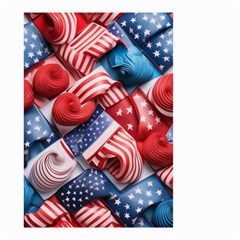 Us Presidential Election Colorful Vibrant Pattern Design  Small Garden Flag (two Sides) by dflcprintsclothing