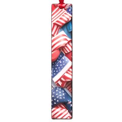 Us Presidential Election Colorful Vibrant Pattern Design  Large Book Marks by dflcprintsclothing