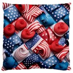 Us presidential election colorful vibrant pattern design  Standard Premium Plush Fleece Cushion Case (One Side) Front