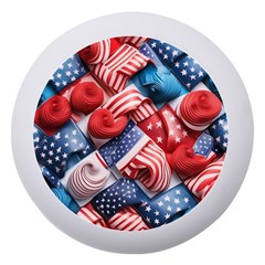 Us Presidential Election Colorful Vibrant Pattern Design  Dento Box With Mirror by dflcprintsclothing