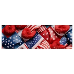 Us Presidential Election Colorful Vibrant Pattern Design  Banner And Sign 12  X 4  by dflcprintsclothing