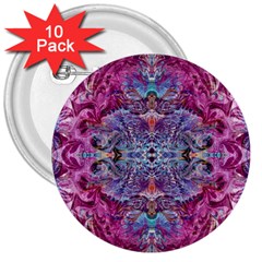 Fuchsia Blend June 3  Buttons (10 Pack)  by kaleidomarblingart