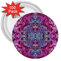 Fuchsia Blend June 3  Buttons (100 Pack) 