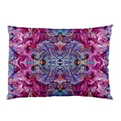 Fuchsia Blend June Pillow Case by kaleidomarblingart