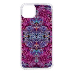 Fuchsia Blend June Iphone 14 Plus Tpu Uv Print Case by kaleidomarblingart