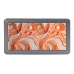 Peach Fuzz Elegant Print Abstract Design Memory Card Reader (mini)