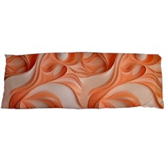 Peach Fuzz Elegant Print Abstract Design Body Pillow Case (dakimakura) by dflcprintsclothing