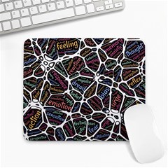 Mental Human Experience Mindset Large Mousepad by Paksenen