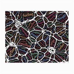 Mental Human Experience Mindset Small Glasses Cloth by Paksenen