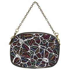 Mental Human Experience Mindset Chain Purse (two Sides) by Paksenen