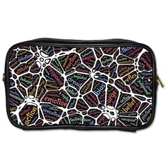 Mental Human Experience Mindset Toiletries Bag (one Side) by Paksenen