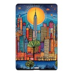 City New York Nyc Skyscraper Skyline Downtown Night Business Urban Travel Landmark Building Architec Name Card Style USB Flash Drive Back