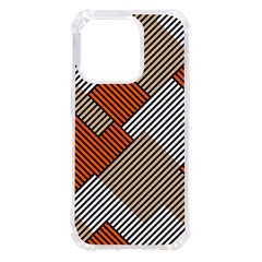 Abstract Pattern Line Art Design Decoration Iphone 14 Pro Tpu Uv Print Case by Ravend