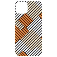 Abstract Pattern Line Art Design Decoration Iphone 15 Pro Black Uv Print Pc Hardshell Case by Ravend