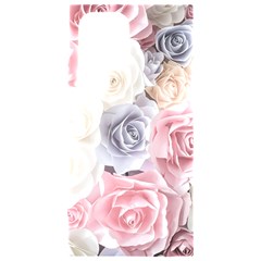 Pastel Rose  Flower Blue Pink White Samsung Galaxy S24 Ultra 6 9 Inch Black Tpu Uv Case by Cemarart