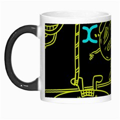 Keep Smiling Doodle Morph Mug by Cemarart