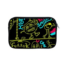 Keep Smiling Doodle Apple Macbook Pro 13  Zipper Case by Cemarart