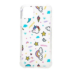 Unicorns Rainbows Seamless Pattern Iphone 11 Pro Max 6 5 Inch Tpu Uv Print Case