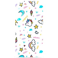 Unicorns Rainbows Seamless Pattern Samsung Galaxy S24 6 2 Inch Black Tpu Uv Case by Bedest