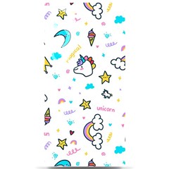 Unicorns Rainbows Seamless Pattern Samsung Galaxy S24 Ultra 6 9 Inch Black Tpu Uv Case by Bedest