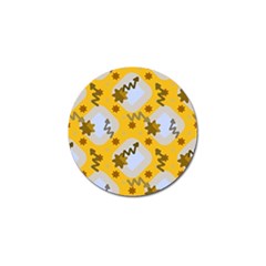 Art Pattern Design Background Golf Ball Marker (4 Pack)