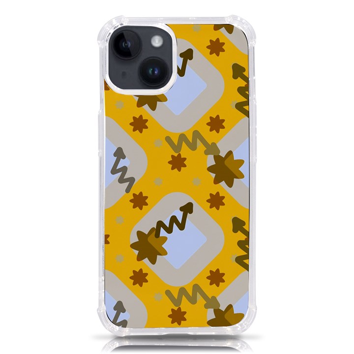 Art Pattern Design Background iPhone 14 TPU UV Print Case