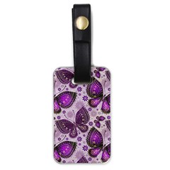 Butterflies Butterfly Insect Nature Luggage Tag (one Side) by Proyonanggan