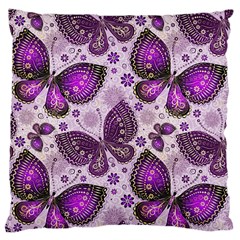 Butterflies Butterfly Insect Nature Large Cushion Case (two Sides) by Proyonanggan